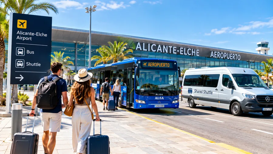 Alicante Airport Bus and Shared Shuttle Services Guide