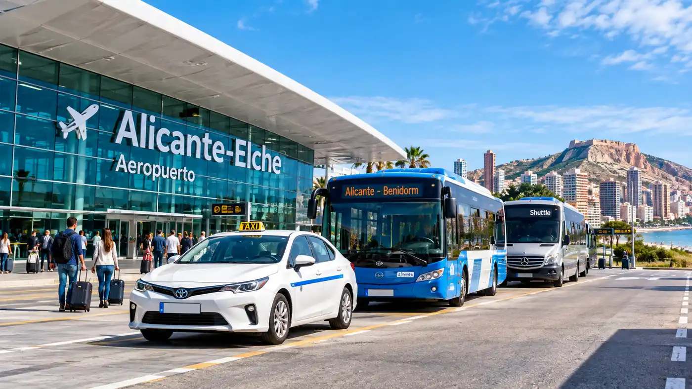 Alicante Airport to Benidorm: Transfer, Taxi, Bus and Shuttle